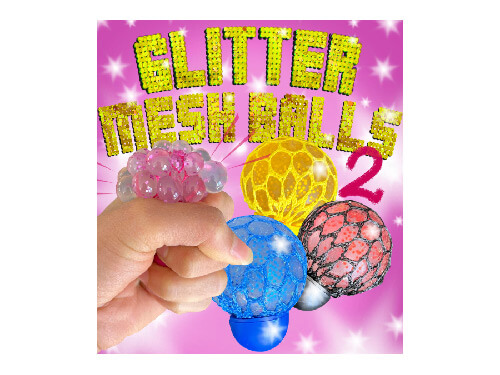 GLITTER MESH BALLS 2